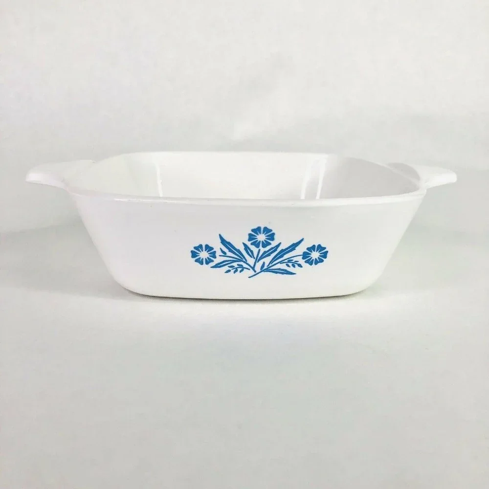 3 Corning Ware Casserole Dishes Cornflower Blue 1 Petite P-41-B 2 Quart A-1-B - Picture 10 of 12
